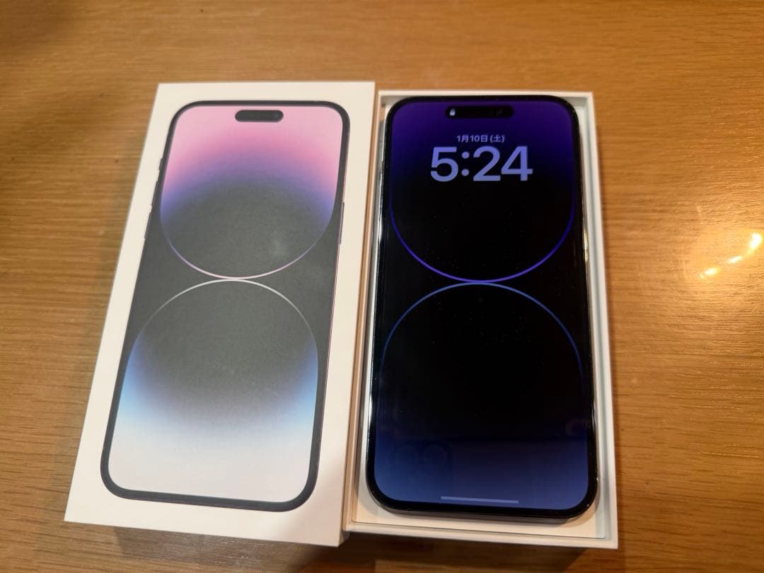 Apple iPhone 14 Promax ディープパープル 本体
