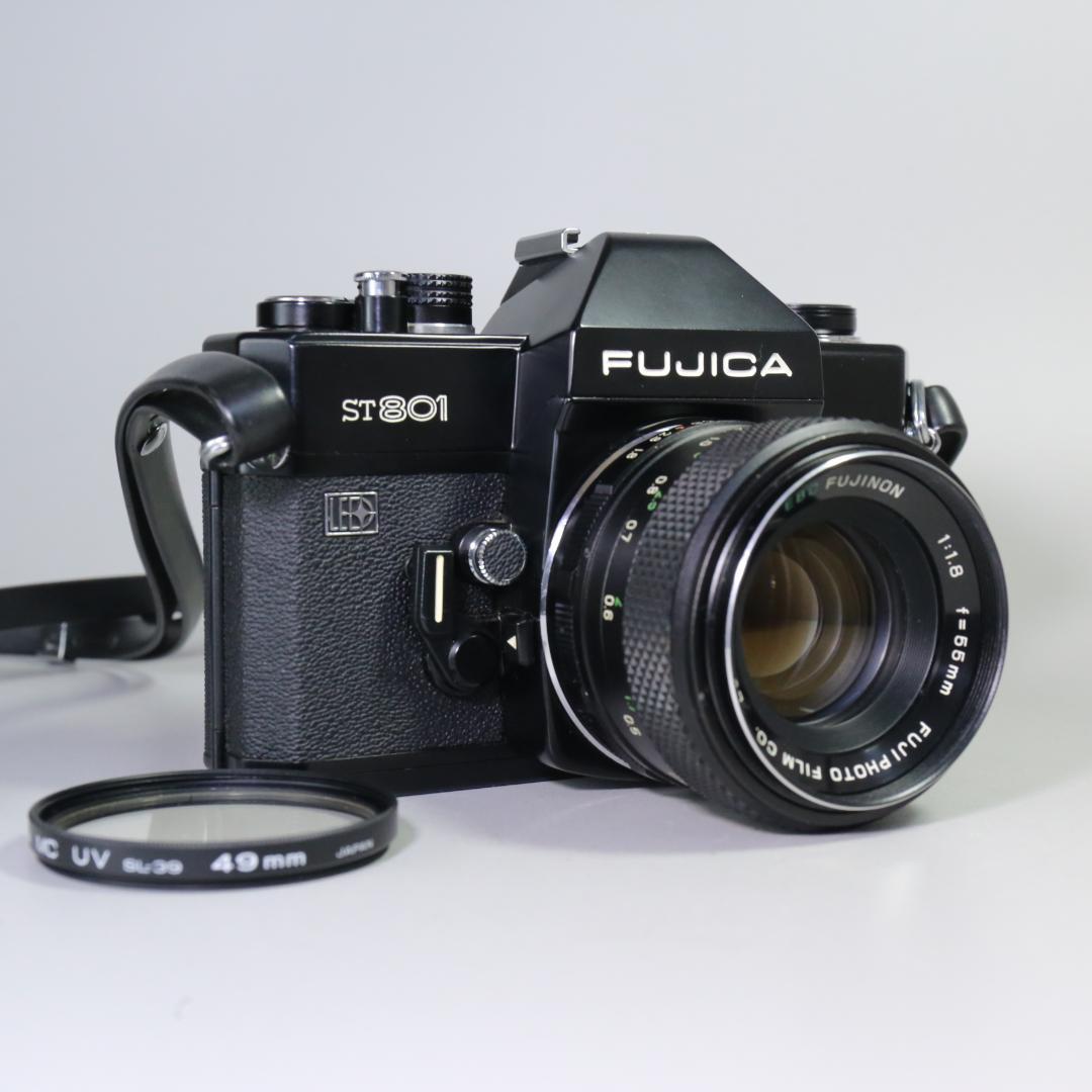 ☆完全動作☆超美品☆FUJICA ST801　EBC　55ｍｍ　1.8　＃308