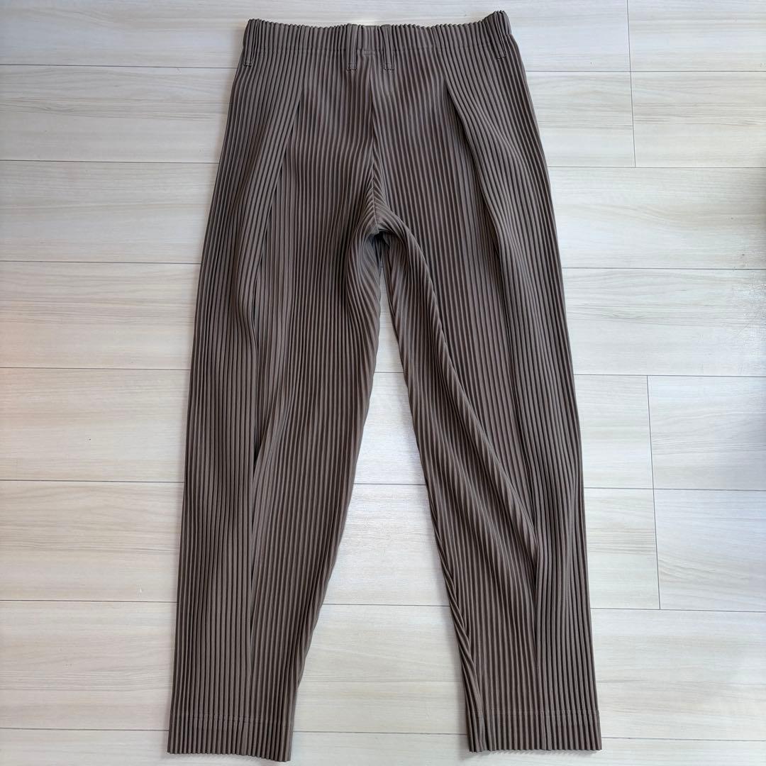 homme plisse プリーツパンツ オムプリッセ ベージュ 3
