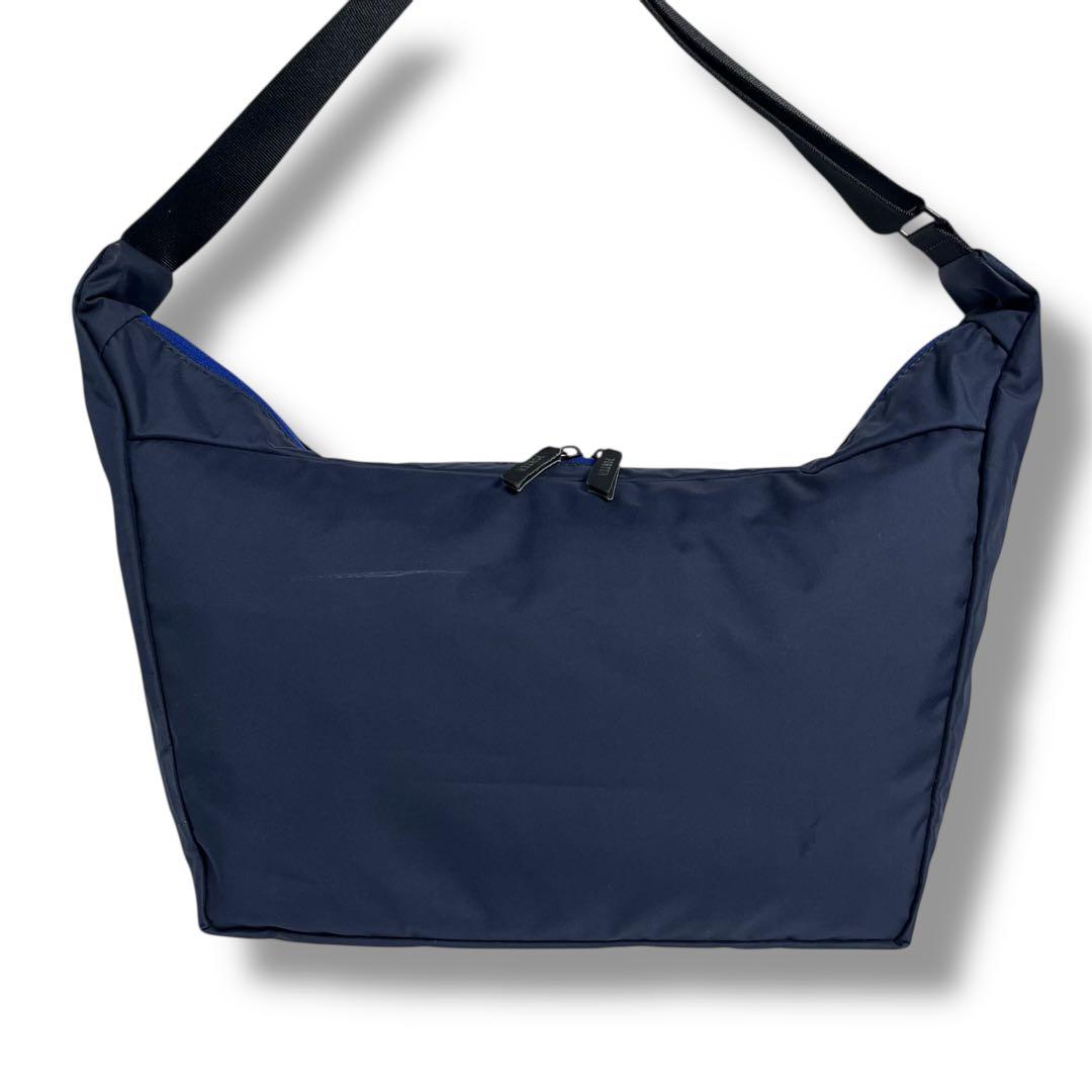 美品　PORTERGIRL ポーターガール ムース ショルダー L ネイビー