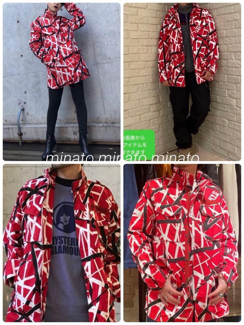 hiyokori  HYSTERIC オーバーサイズ M-65ジャケット