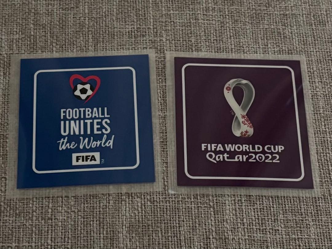 【正規品】FIFAワールドカップ2022 スリーブパッチ青×紫アルゼンチン代表用