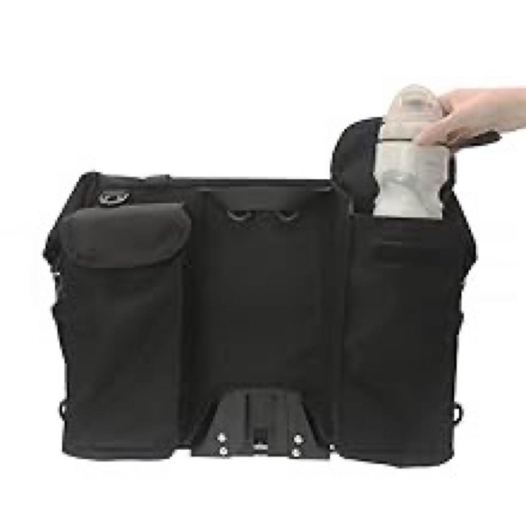 Brompton用 TWTOPSEロールトップTバッグ ブラック27.5ℓ