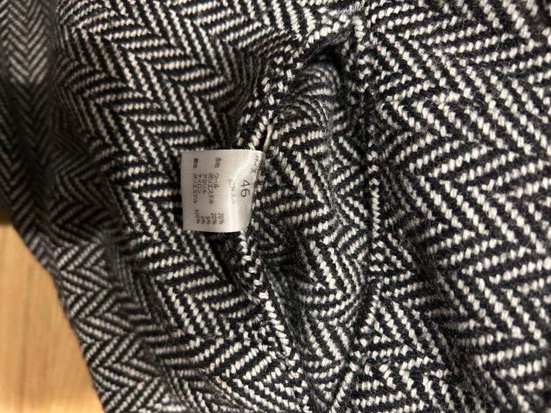 neat ニート　ヘリンボーン　Tapered テーパード　パンツ