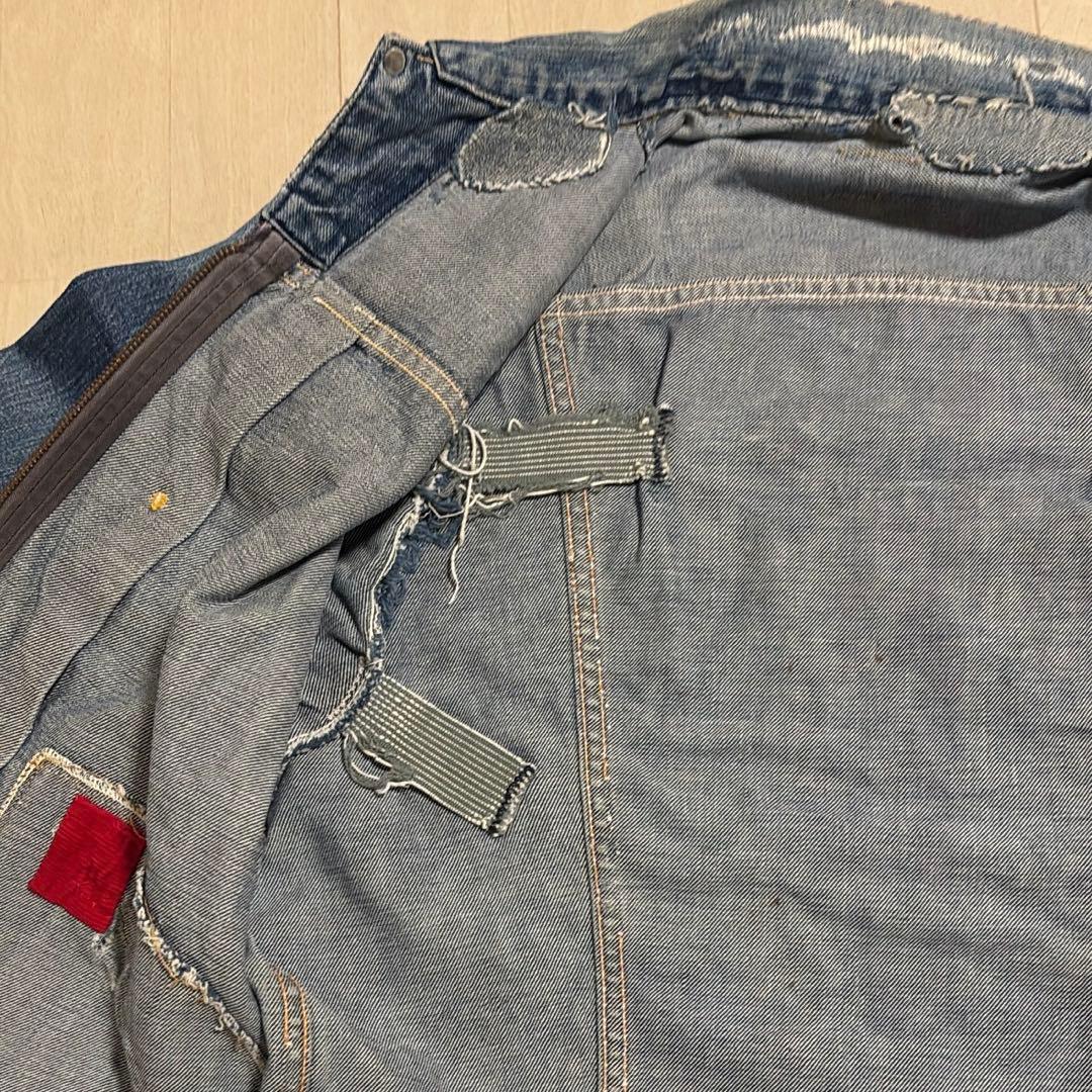 big size! 60s 11mjz wrangler 44相当　襤褸の美学
