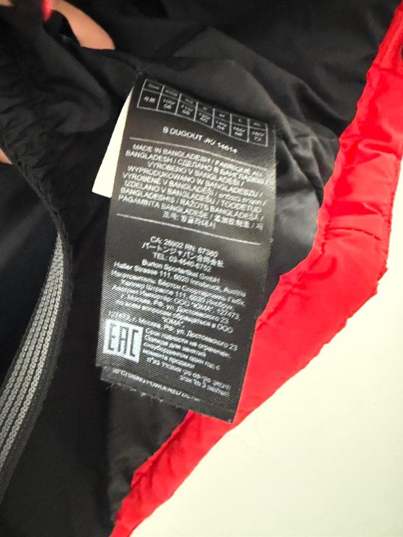 BURTON スノーボードウェア キッズ Sサイズ