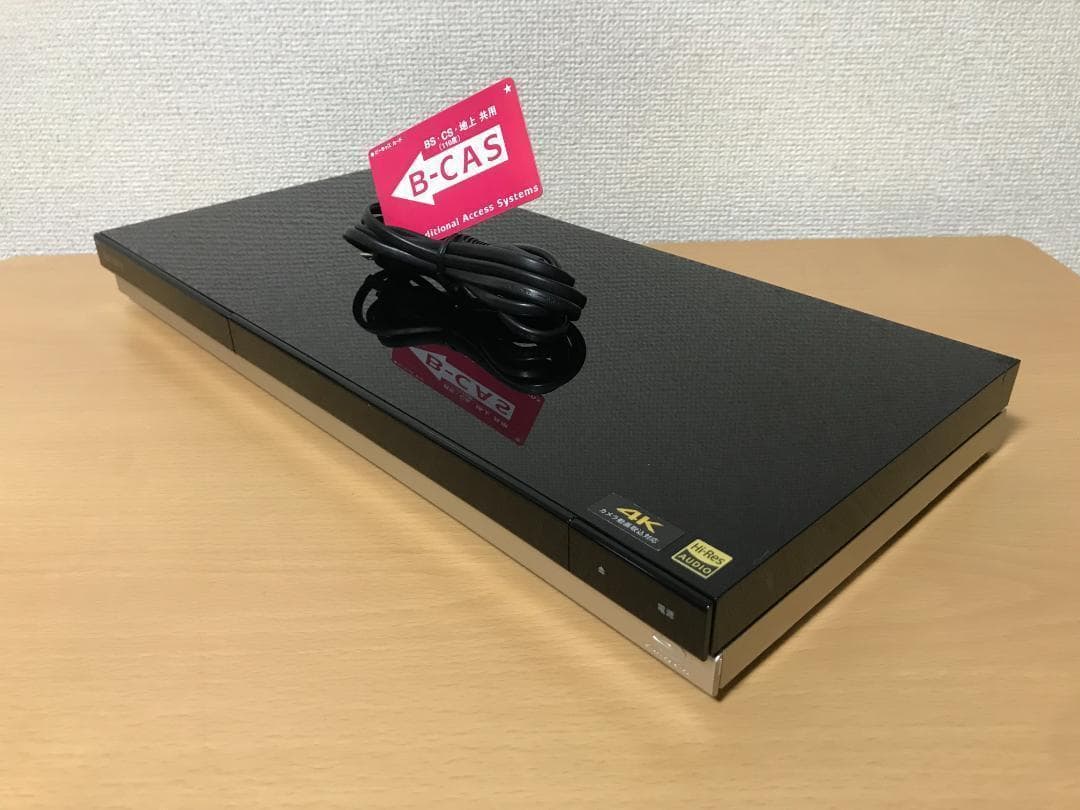 ソニー ブルーレイレコーダー 「BDZ-ZW1500」 動作品