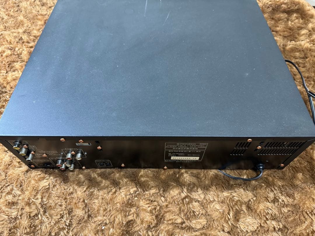 ジャンク　Pioneer パイオニア LDプレーヤー CLD-K33G