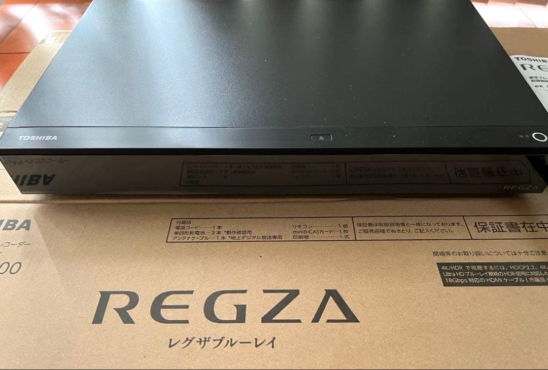 TOSHIBA REGZA DBR-K42 ブルーレイレコーダー 全録