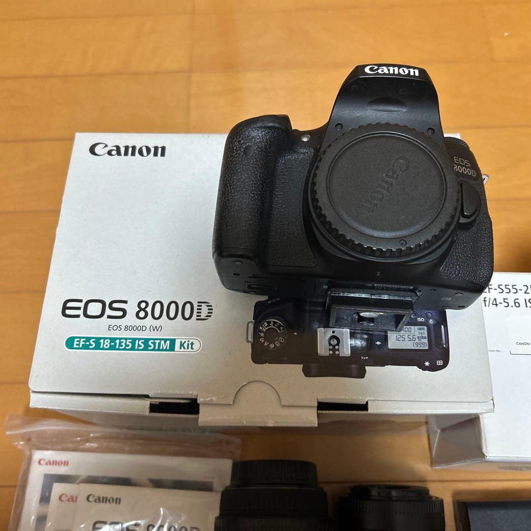 Canon EOS 8000D レンズ3本セット