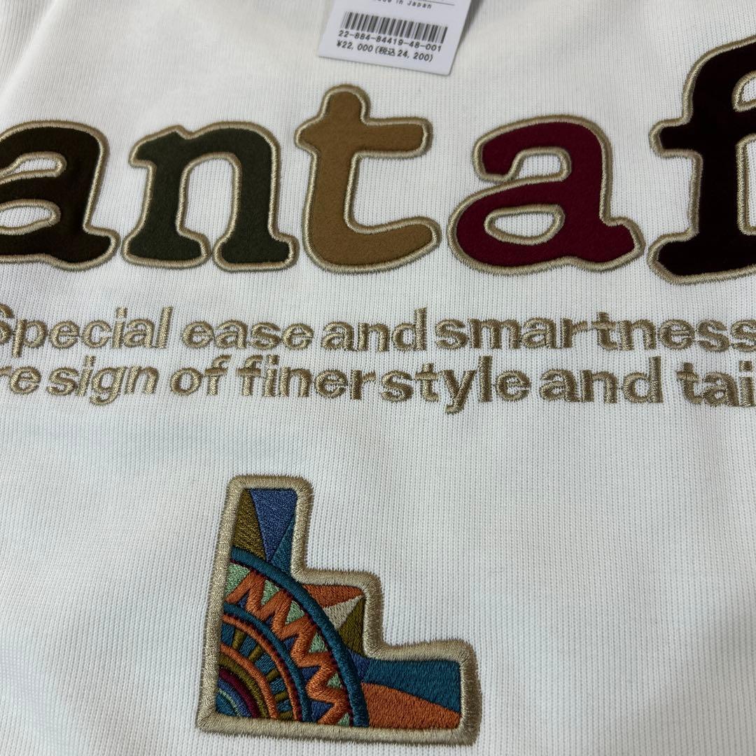 santafe トレーナー バックプリント　48/L 新品　未使用　タグ付き