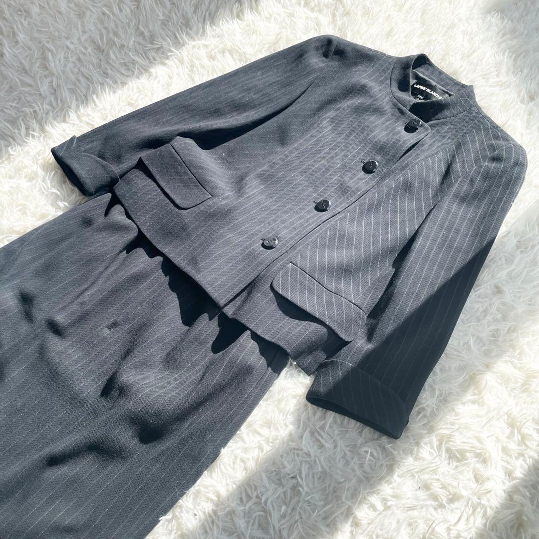 【新品タグ付】定価10万 ラピーヌブランシュ スーツ セットアップ L 11号