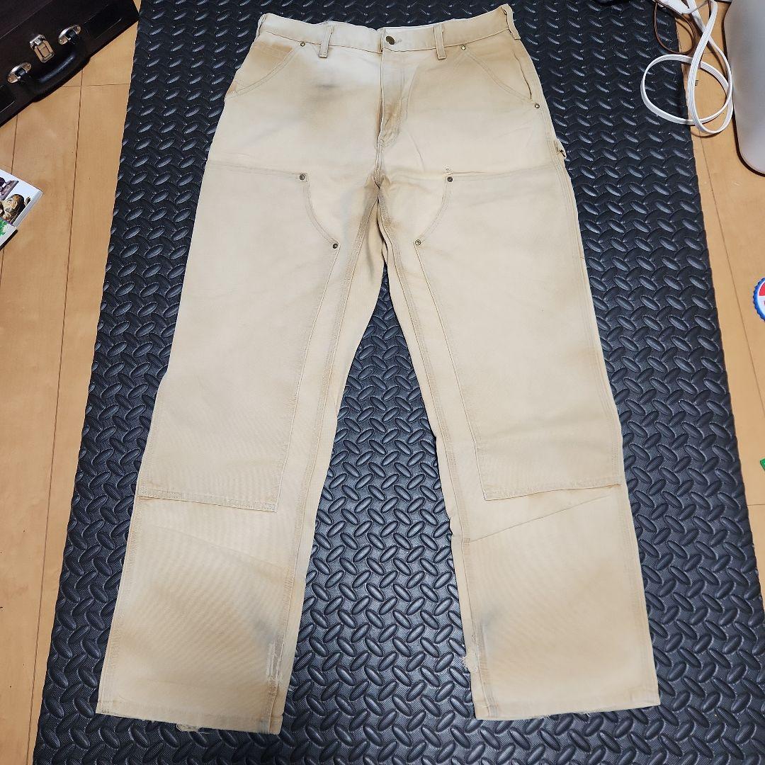 か*ま様 90sヴィンテージカーハート　ダブルニーペインターパンツ　Carhar