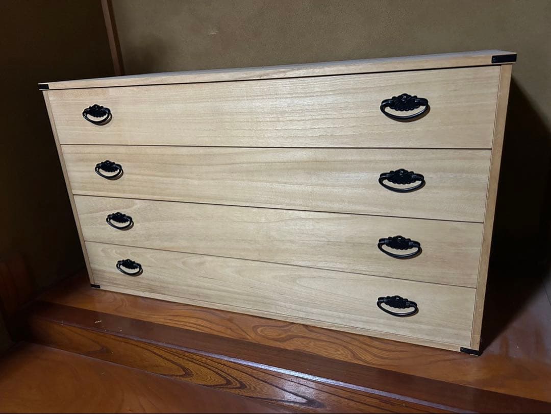 桐箪笥 4段チェスト