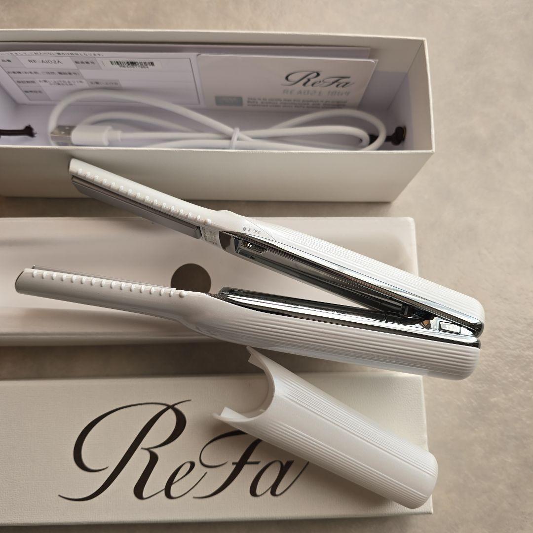 ReFa リファ ビューテック フィンガーアイロンホワイト超美品2度のみ使用