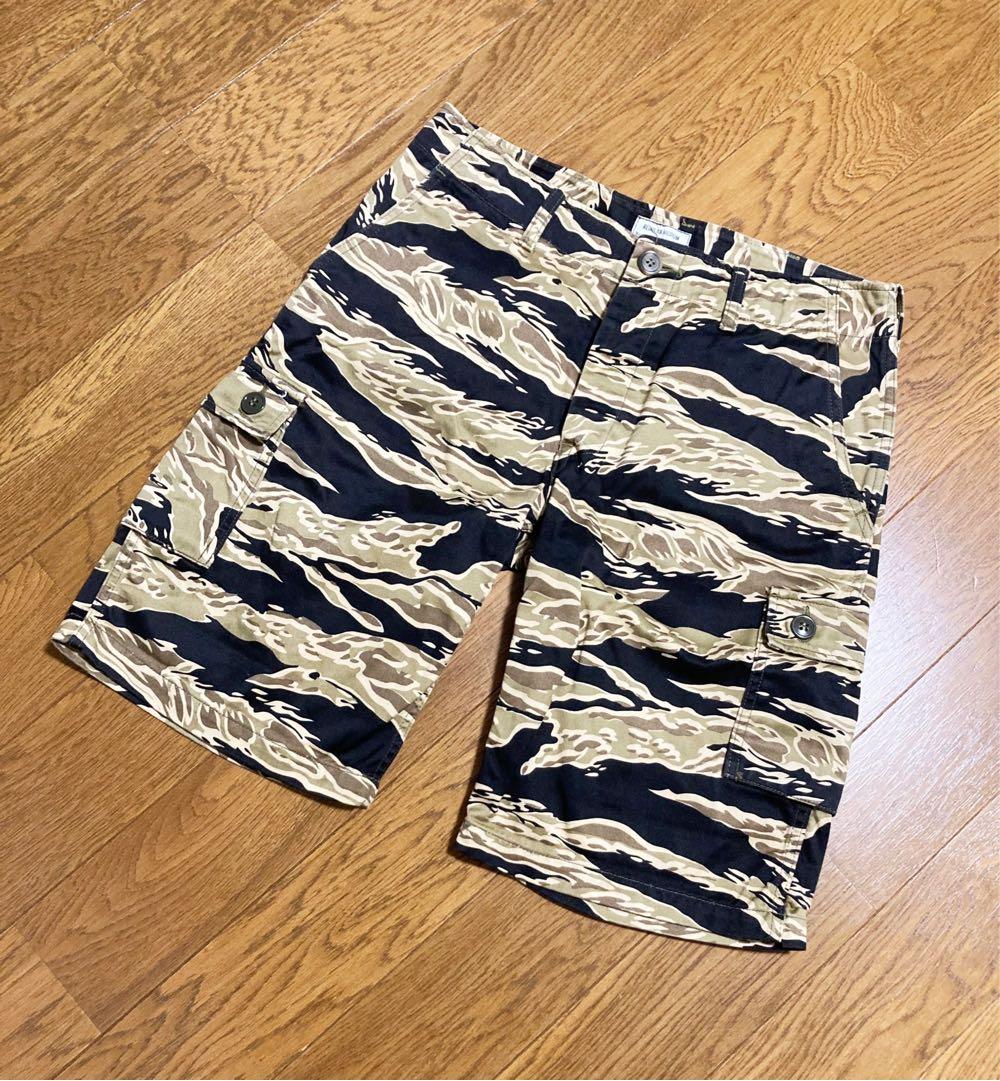 THE REAL McCOY'S タイガーカモ カーゴショーツ M 30-32