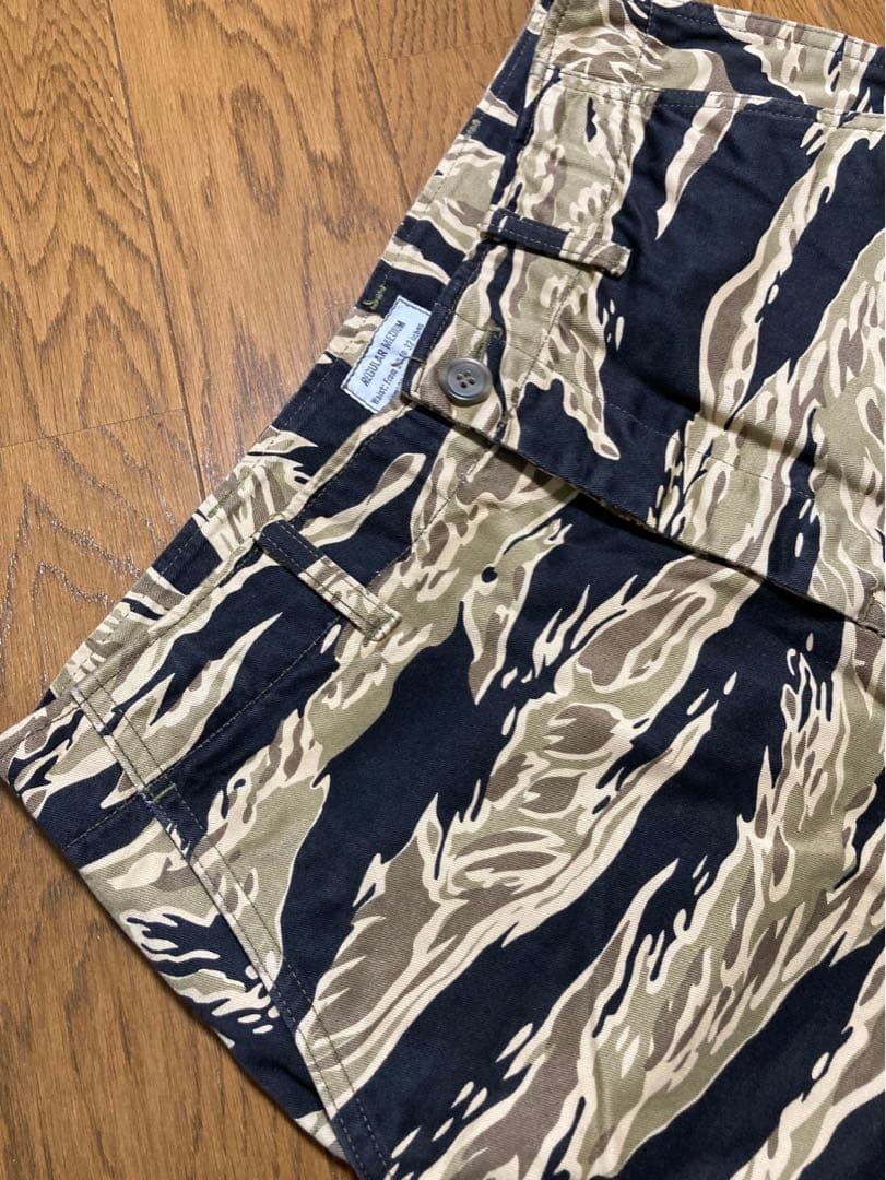 THE REAL McCOY'S タイガーカモ カーゴショーツ M 30-32