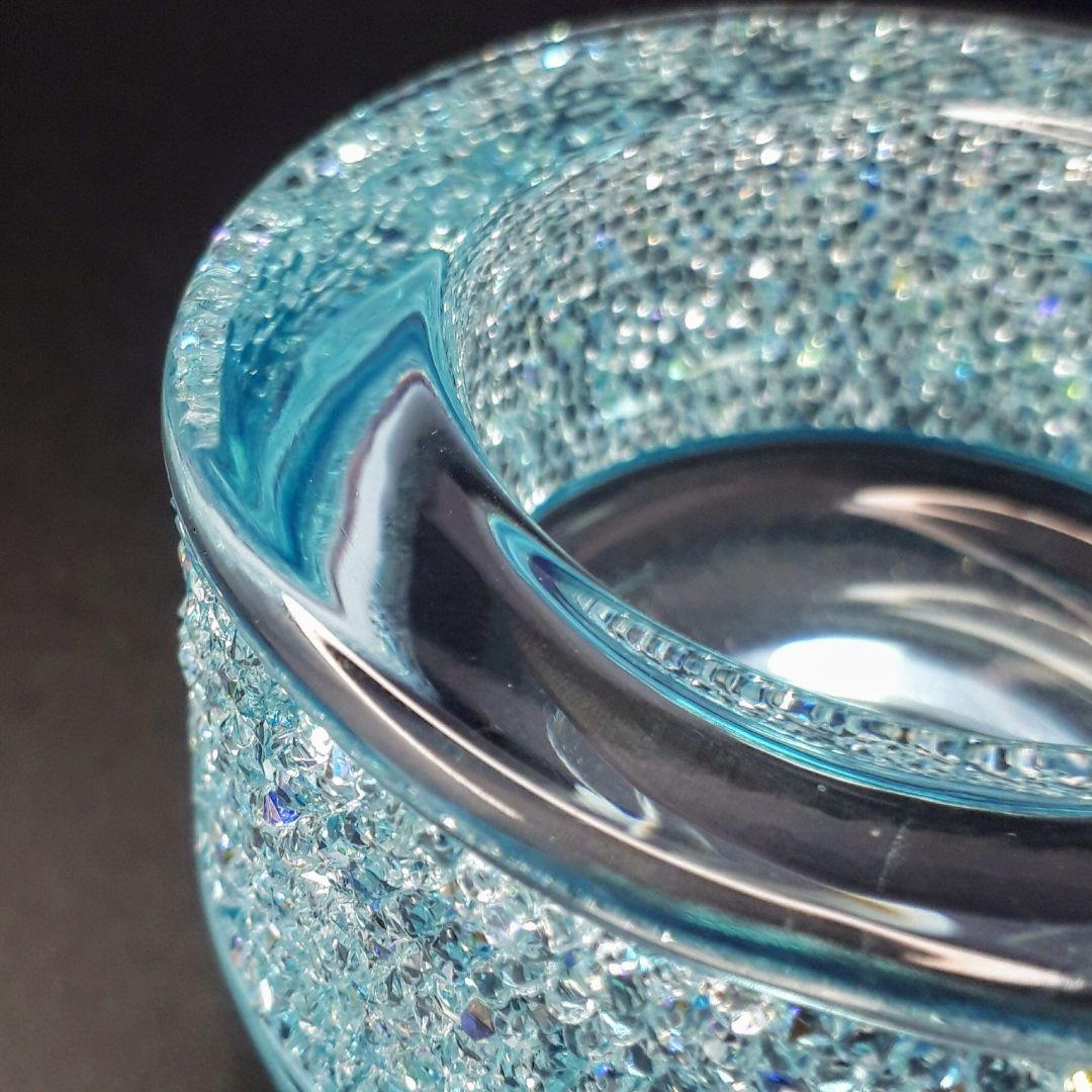 スワロフスキー【SWAROVSKI】　クリスタル置物　小物入れ　オブジェ
