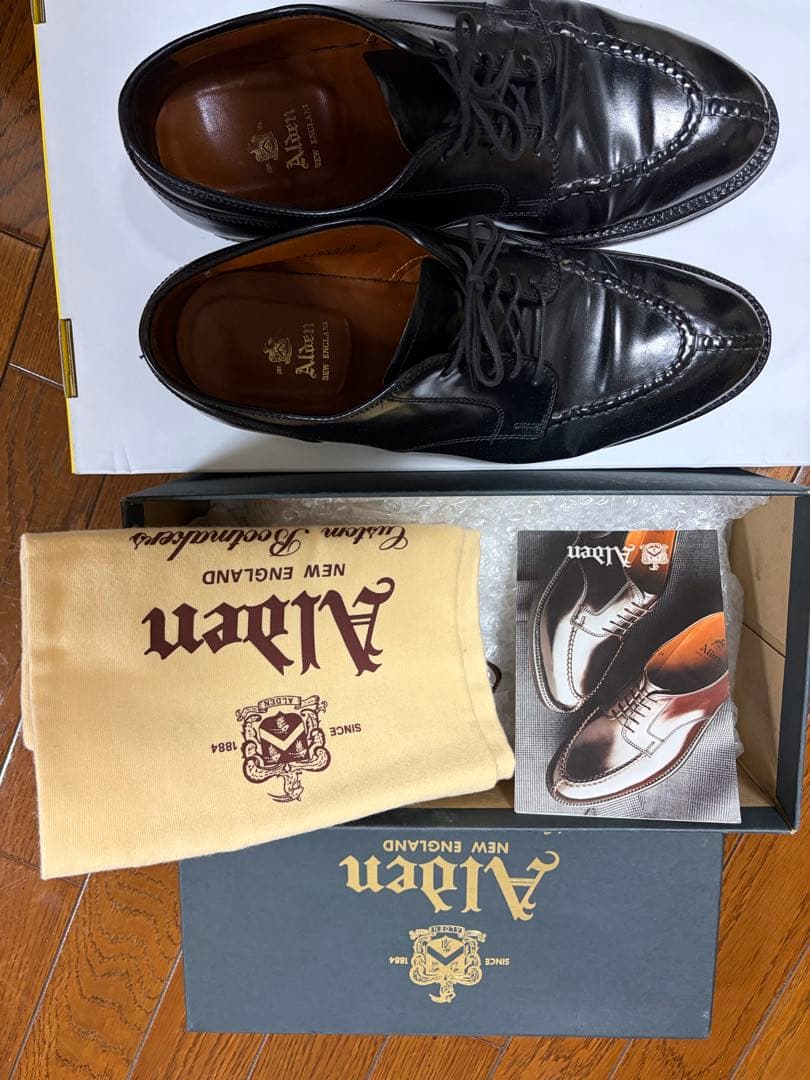 本日最終　美品　Alden 2211コードバンVチップ 7 1/2E