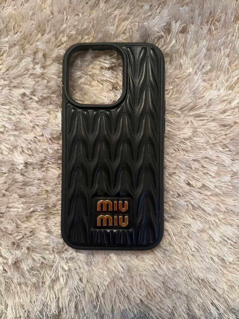 【最終値下げ！！】 miumiu iPhone14Proケース
