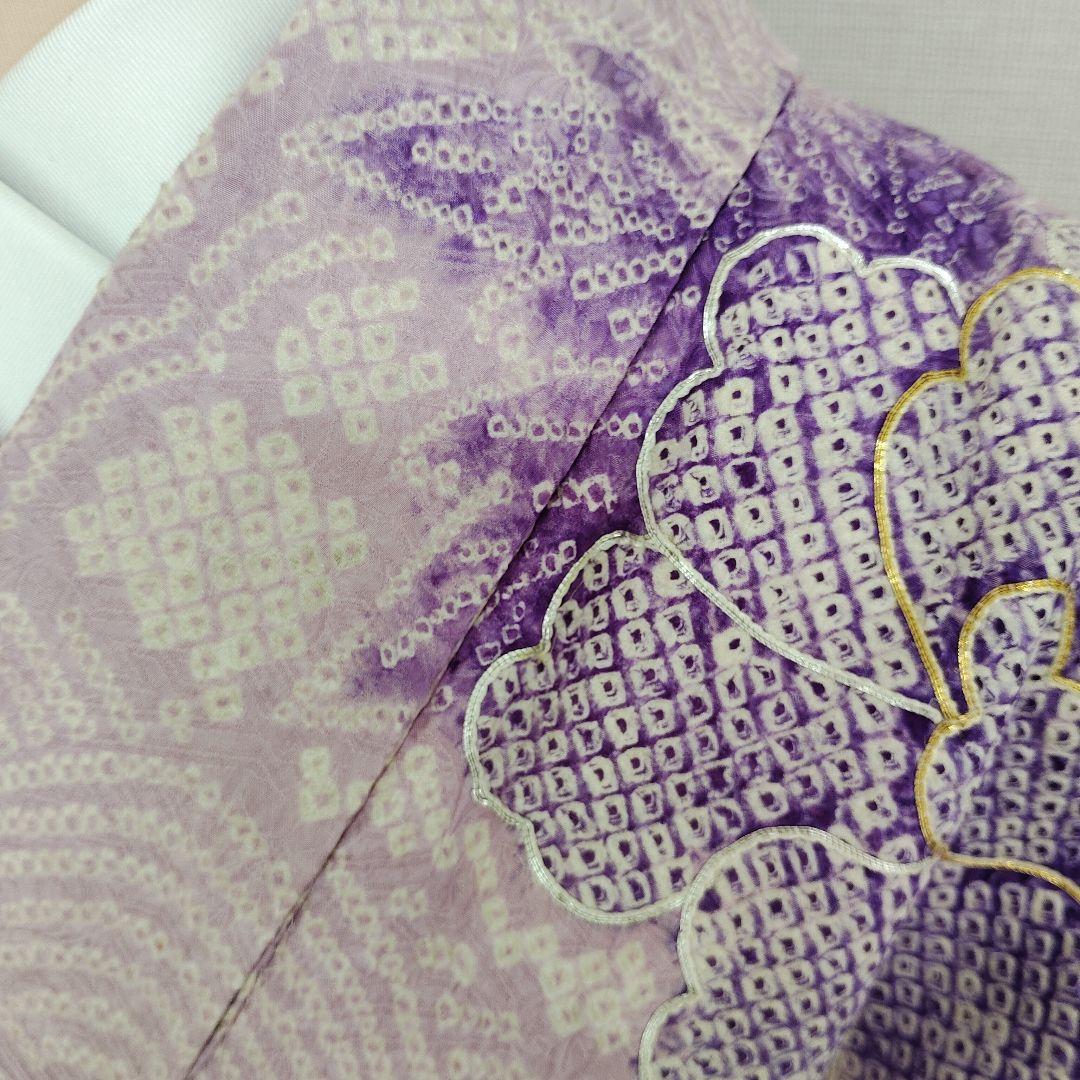 総絞りの訪問着と京袋帯のセット