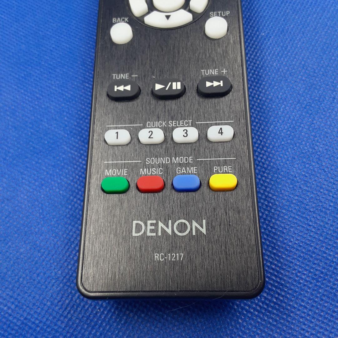 A910　DENON　デノン　リモコン　RC-1217
