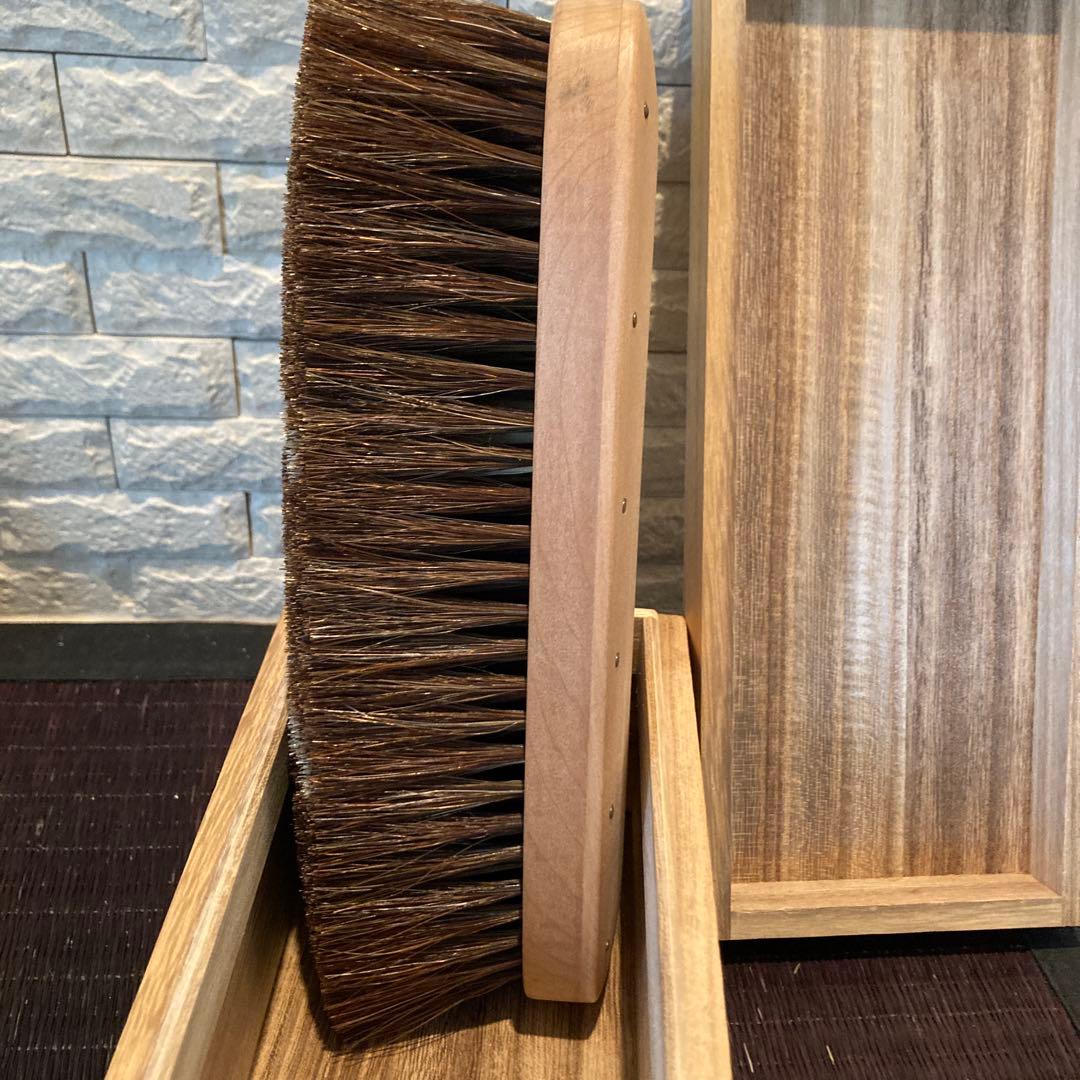 青山工房　馬毛洋服ブラシ