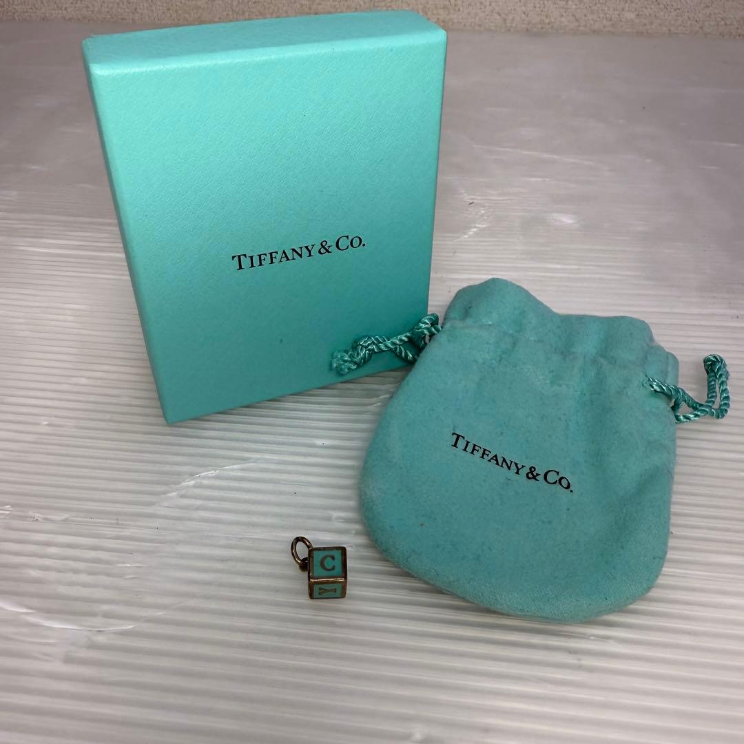 ☆ティファニー ペンダントトップ☆ブロックチャーム キューブ SV925