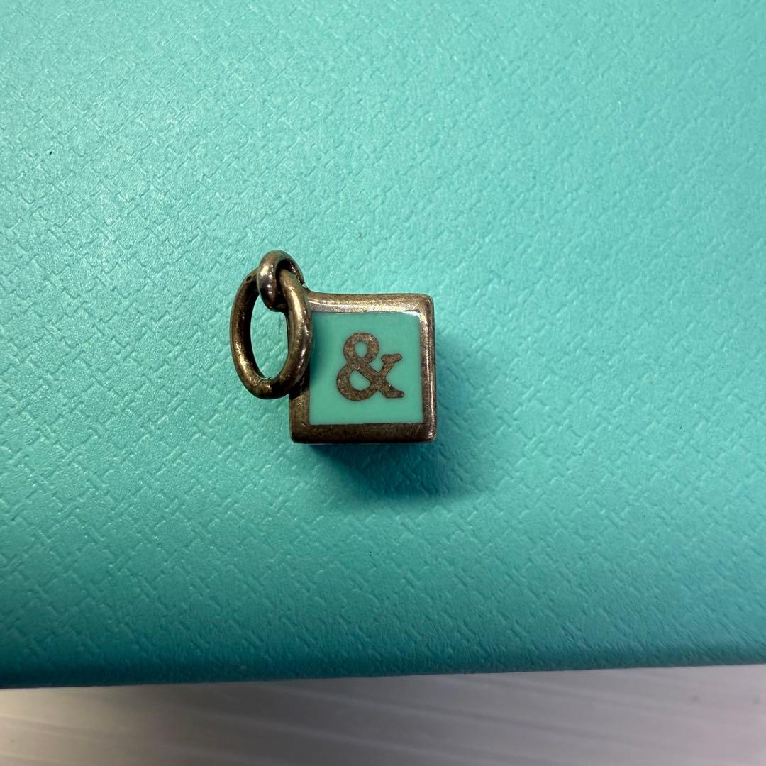 ☆ティファニー ペンダントトップ☆ブロックチャーム キューブ SV925