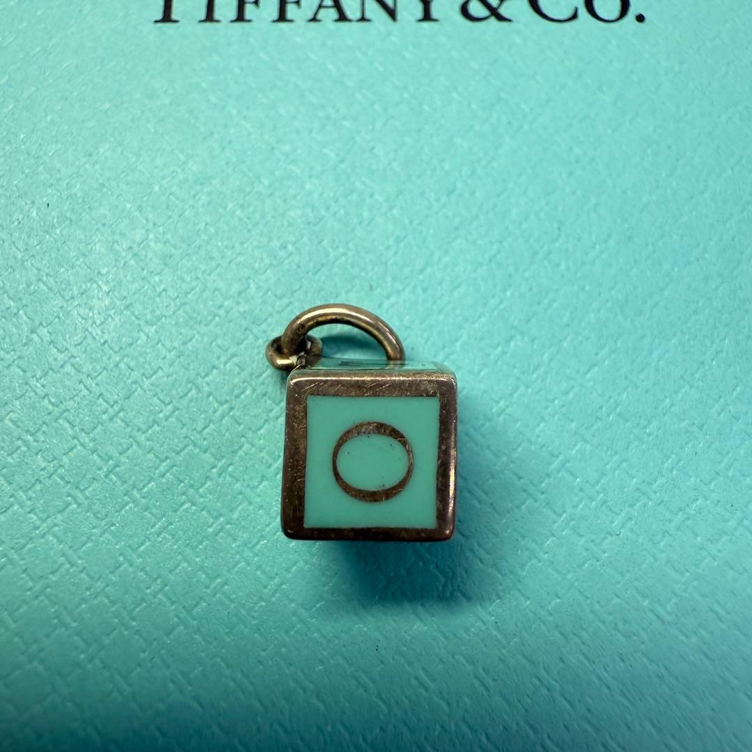 ☆ティファニー ペンダントトップ☆ブロックチャーム キューブ SV925