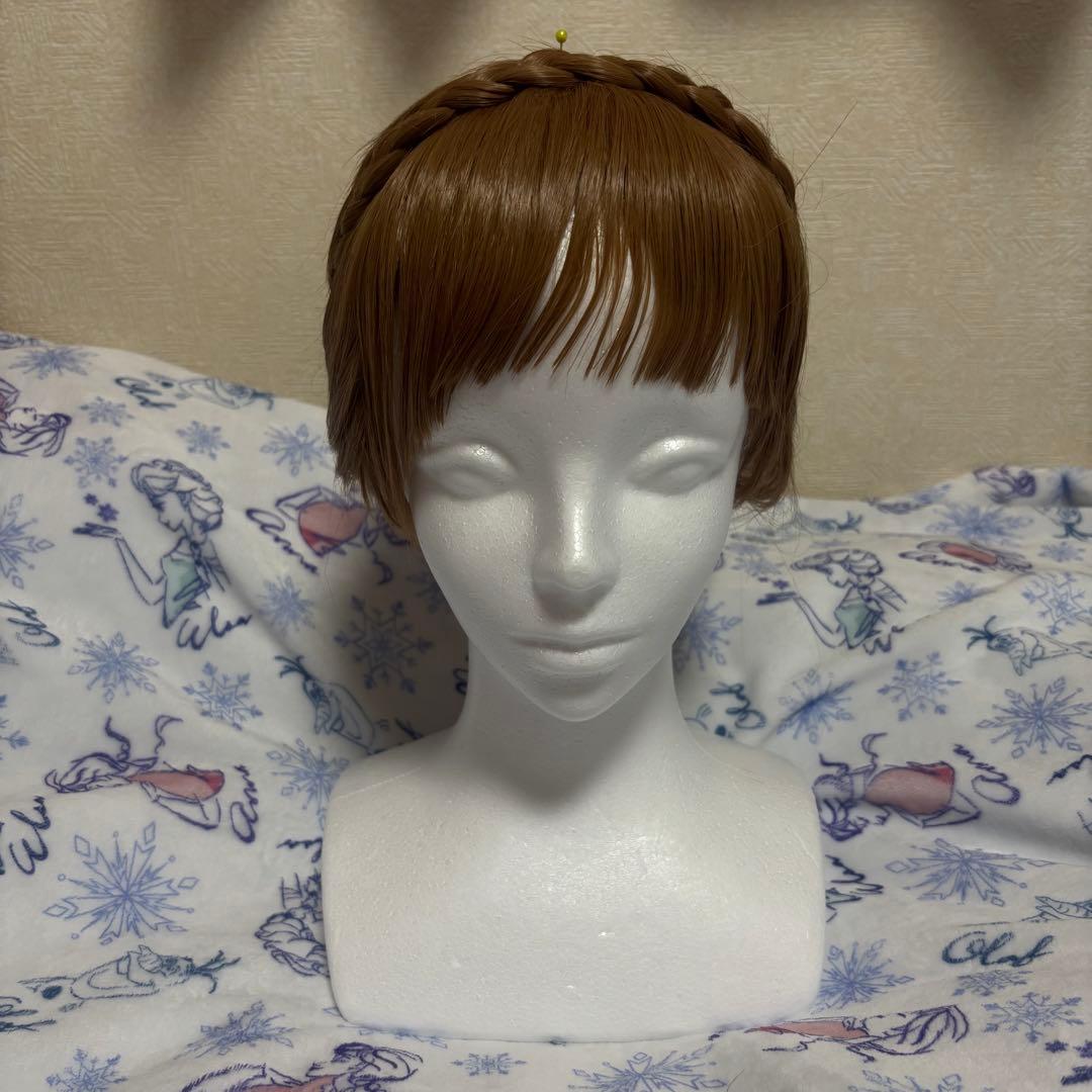 アナ　戴冠式　ウィッグ　ディズニー