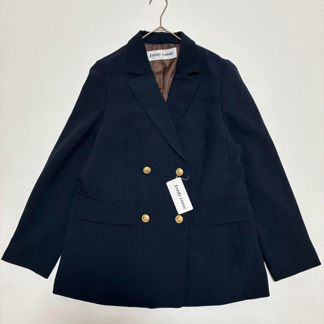 【2025SSタグ付未使用品】fredy emue ダブルブレストジャケット
