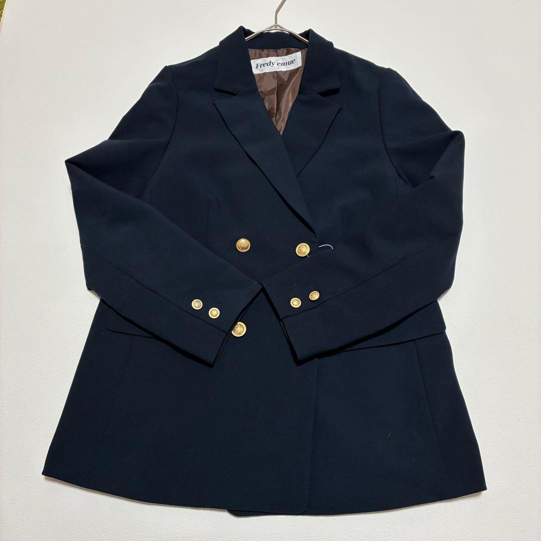【2025SSタグ付未使用品】fredy emue ダブルブレストジャケット
