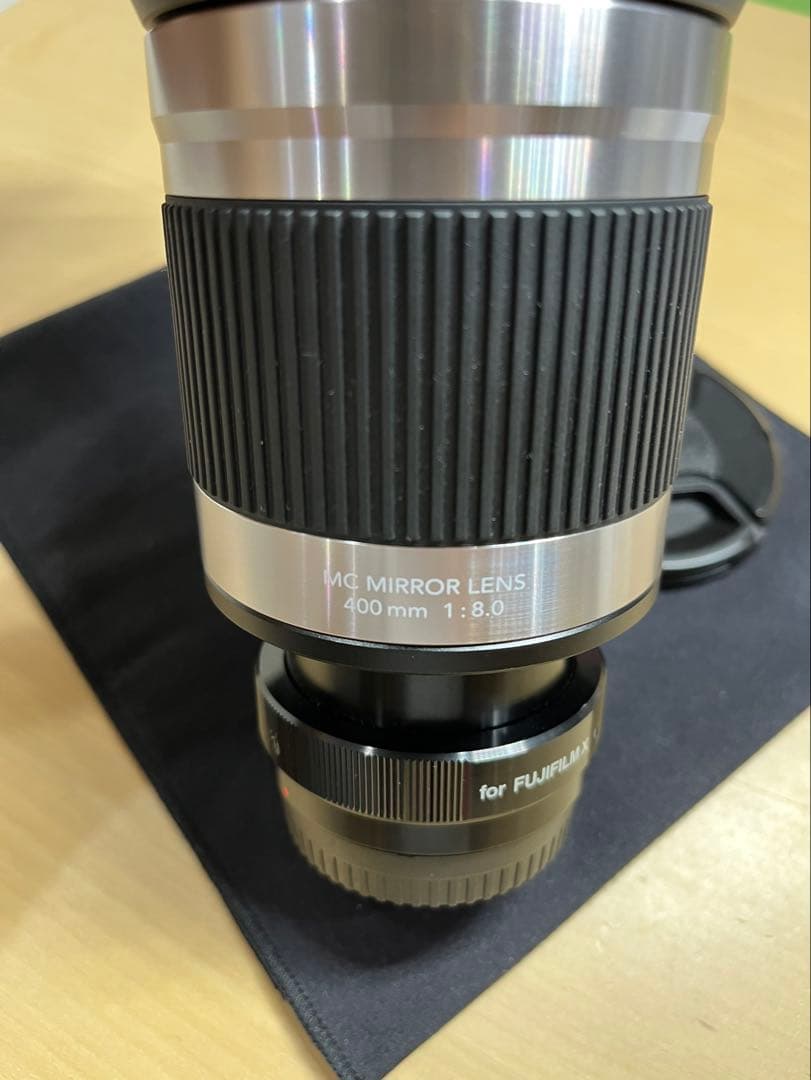 Kenko Tokina ミラーレンズ・400㎜・F8 ・単焦点・フジXマウント