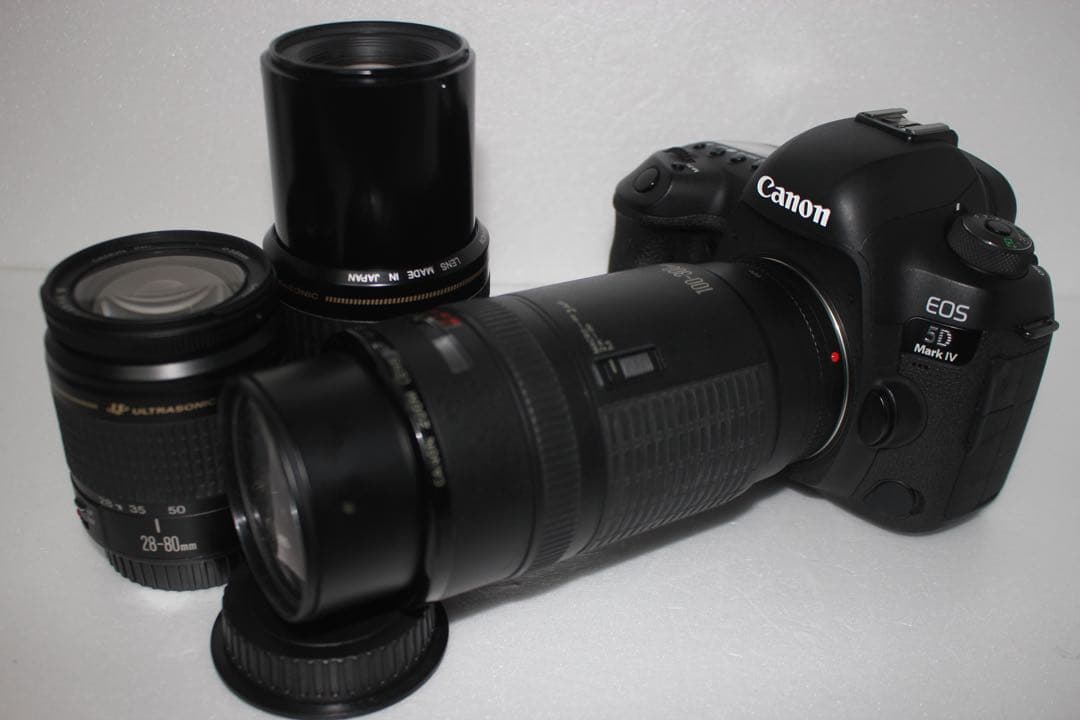 保証付き/canon EOS 5D Mark IVトリプルレンズセット