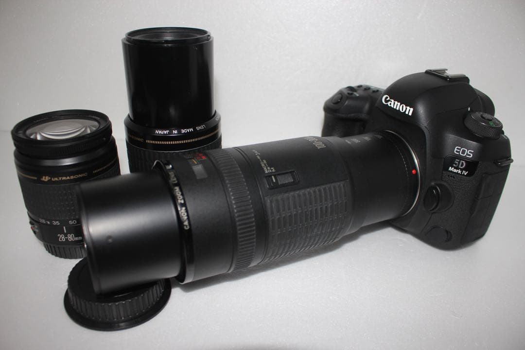 保証付き/canon EOS 5D Mark IVトリプルレンズセット