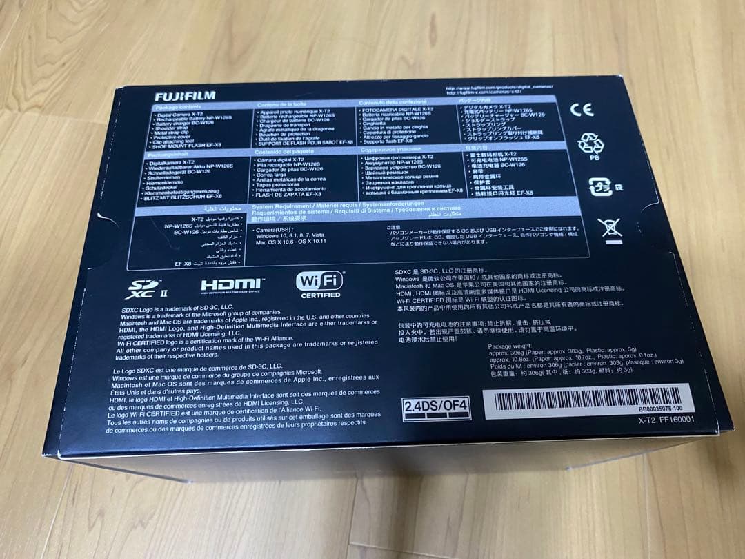 FUJIFILM X-T2 フジフィルム APS シャッター回数200回程度！