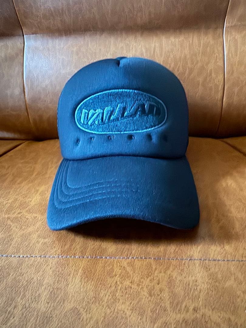 VALLAD ブラックメッシュキャップ