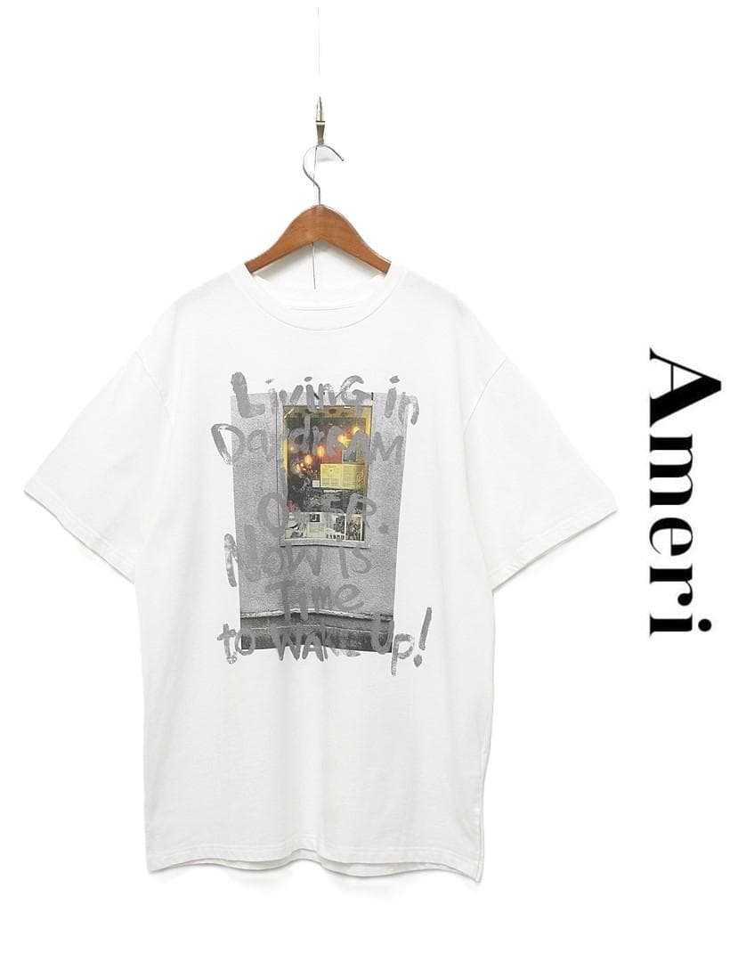 J440/美品 25AW AMERI VINTAGE 半袖Tシャツ ピグメント