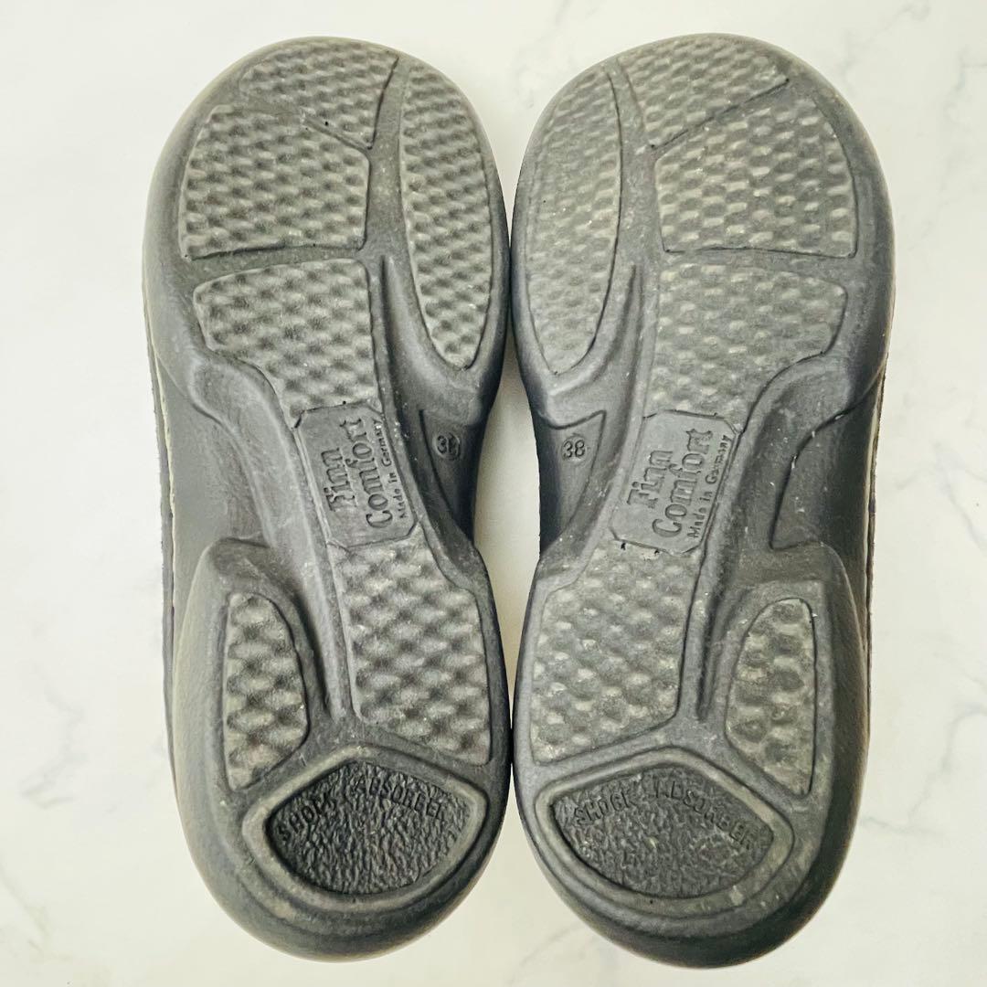 【極美品】Finn Comfort メリージェーン 本革 厚底 38(24.5)