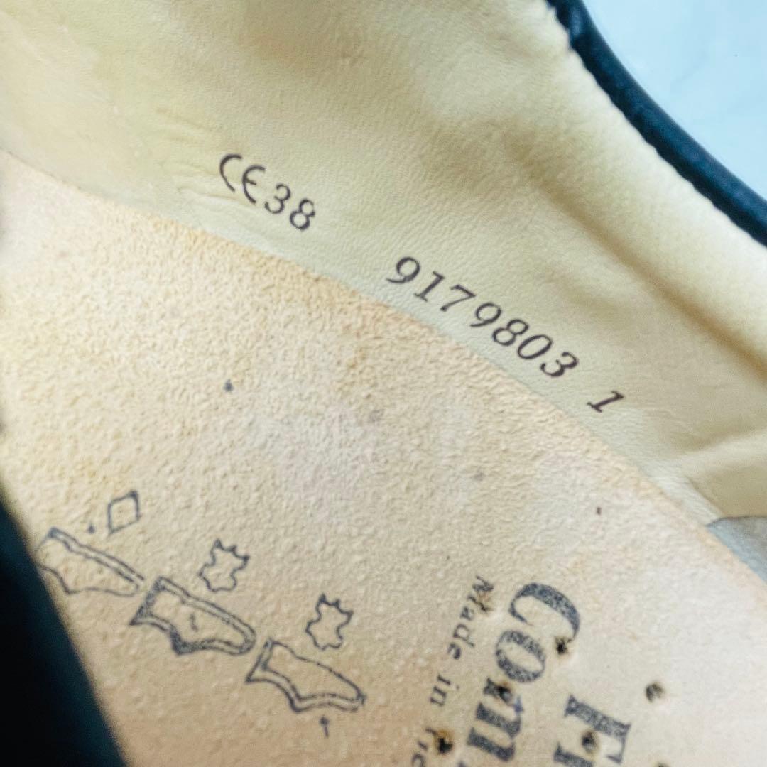 【極美品】Finn Comfort メリージェーン 本革 厚底 38(24.5)