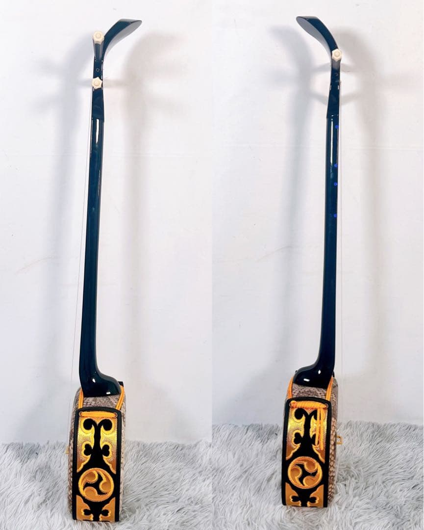 【動作品】沖縄三線 三味線　本皮