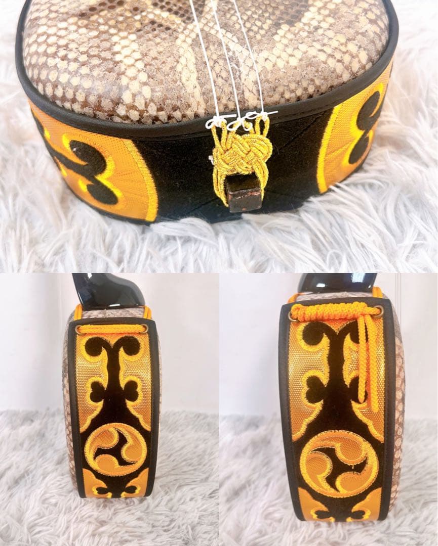 【動作品】沖縄三線 三味線　本皮