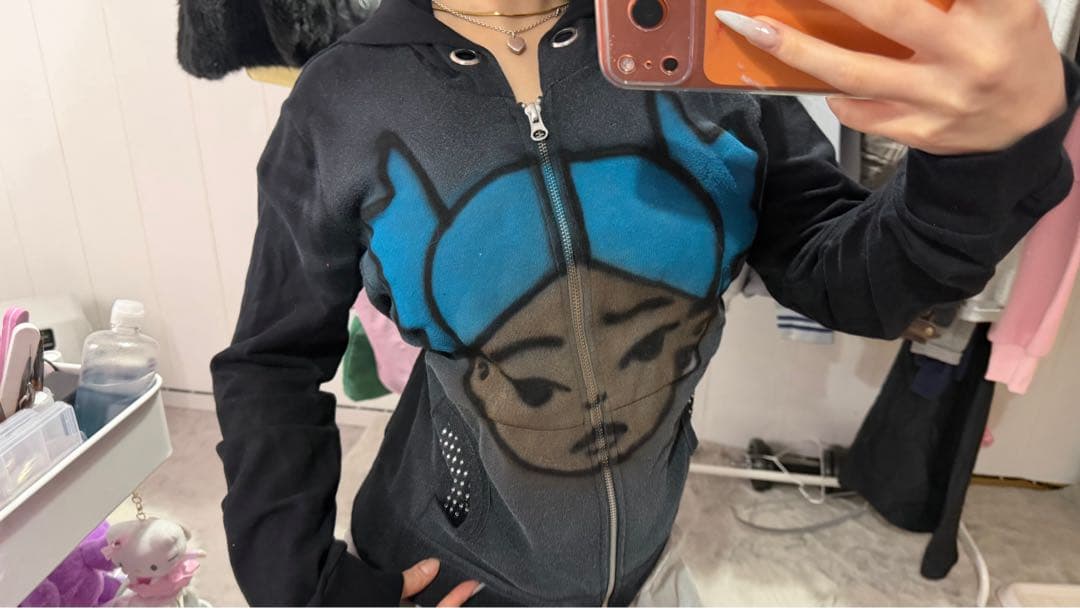 $*様 airbrush original zip parker