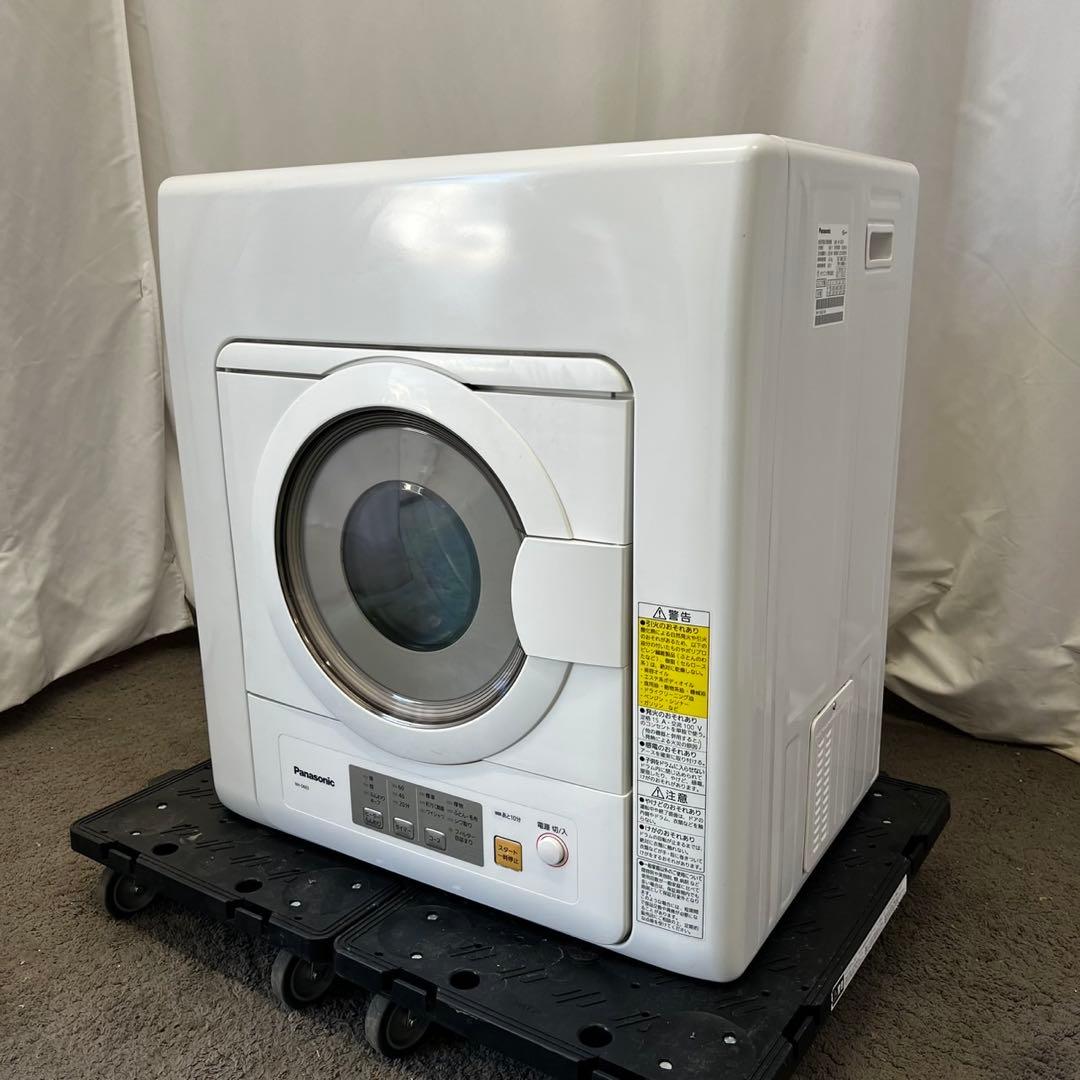 ミヅキ★130　衣類乾燥機　パナソニック　6キロ　中古　左開き　設置無料