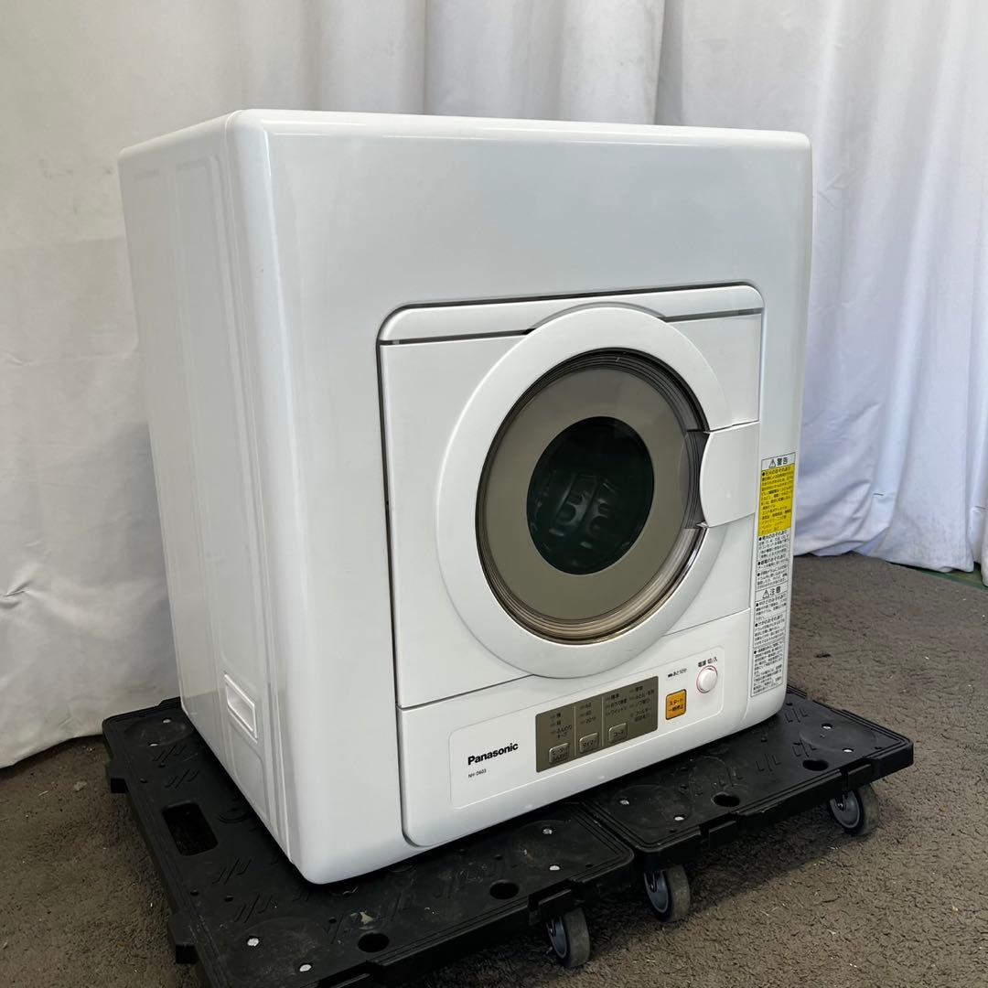 ミヅキ★130　衣類乾燥機　パナソニック　6キロ　中古　左開き　設置無料