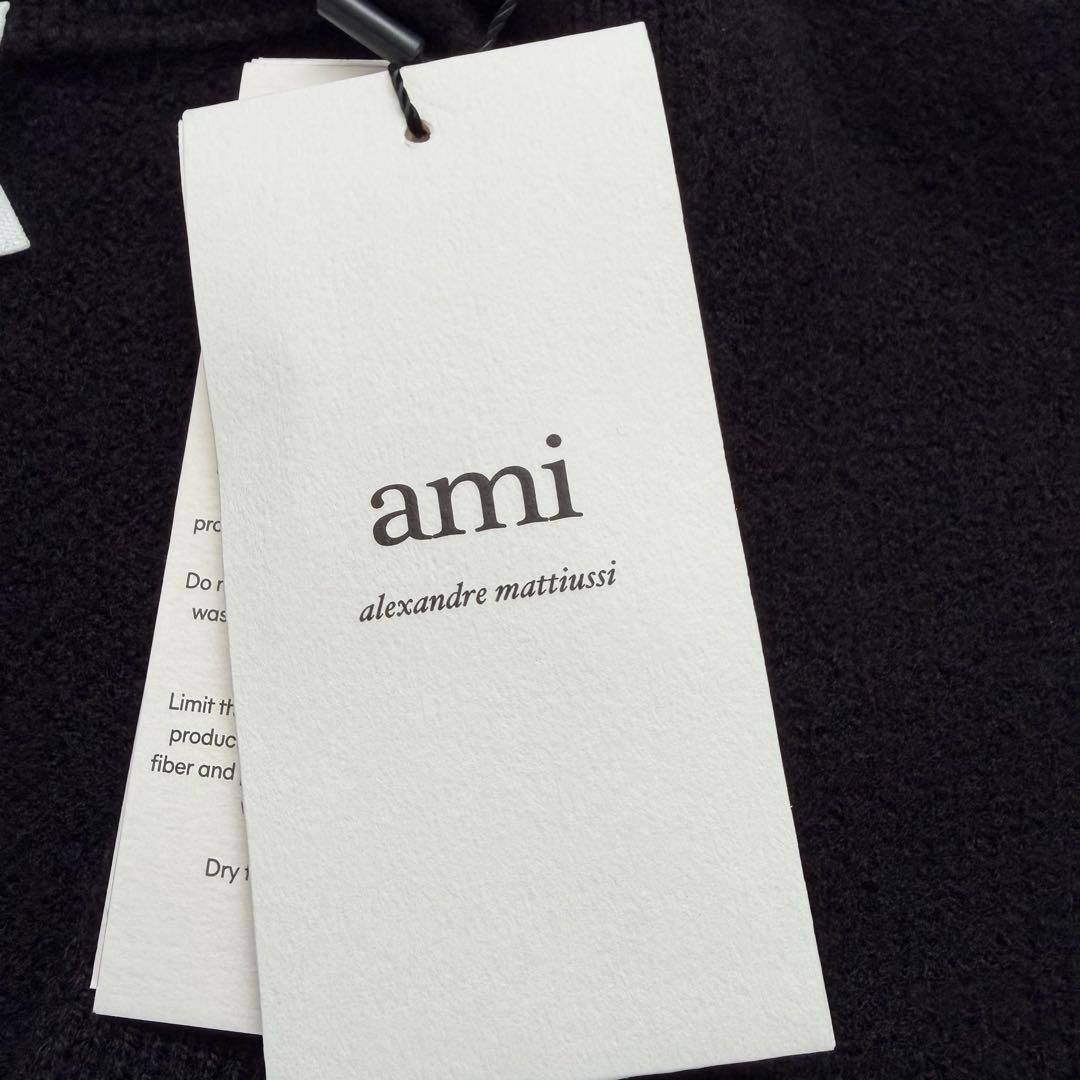 ⭐️タグ付き　Ami Paris 厚手　前ボタンカーディガン⭐️