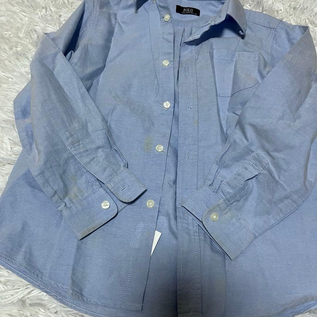 美品　POLO フォーマル　スーツ　キッズ　130 卒服　ブラック