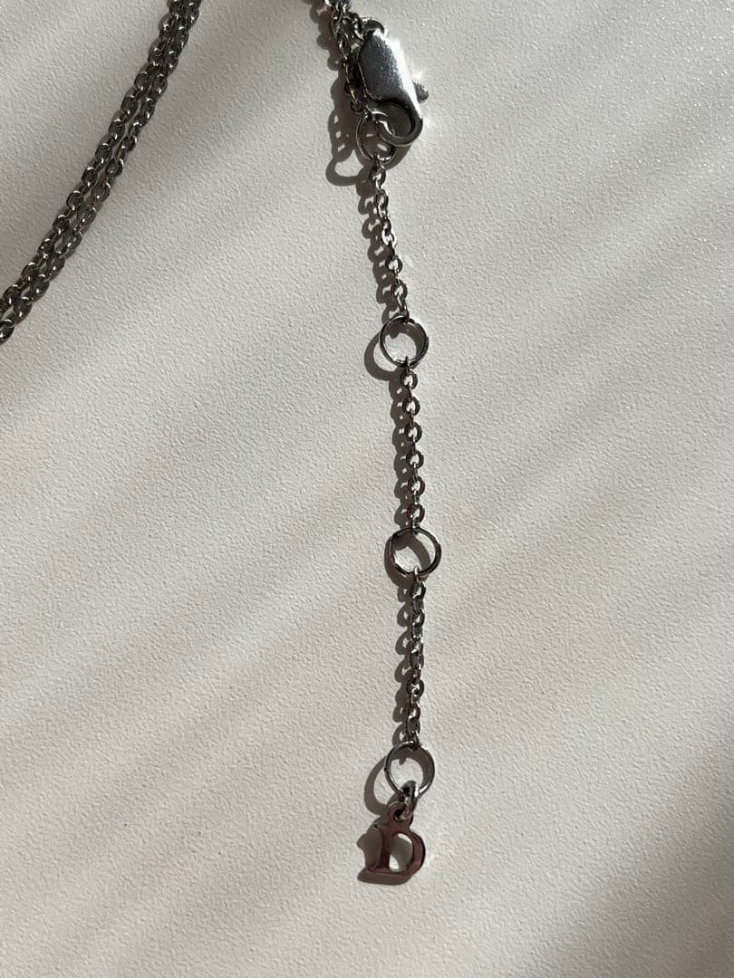 Dior リボンチャーム　ネックレス