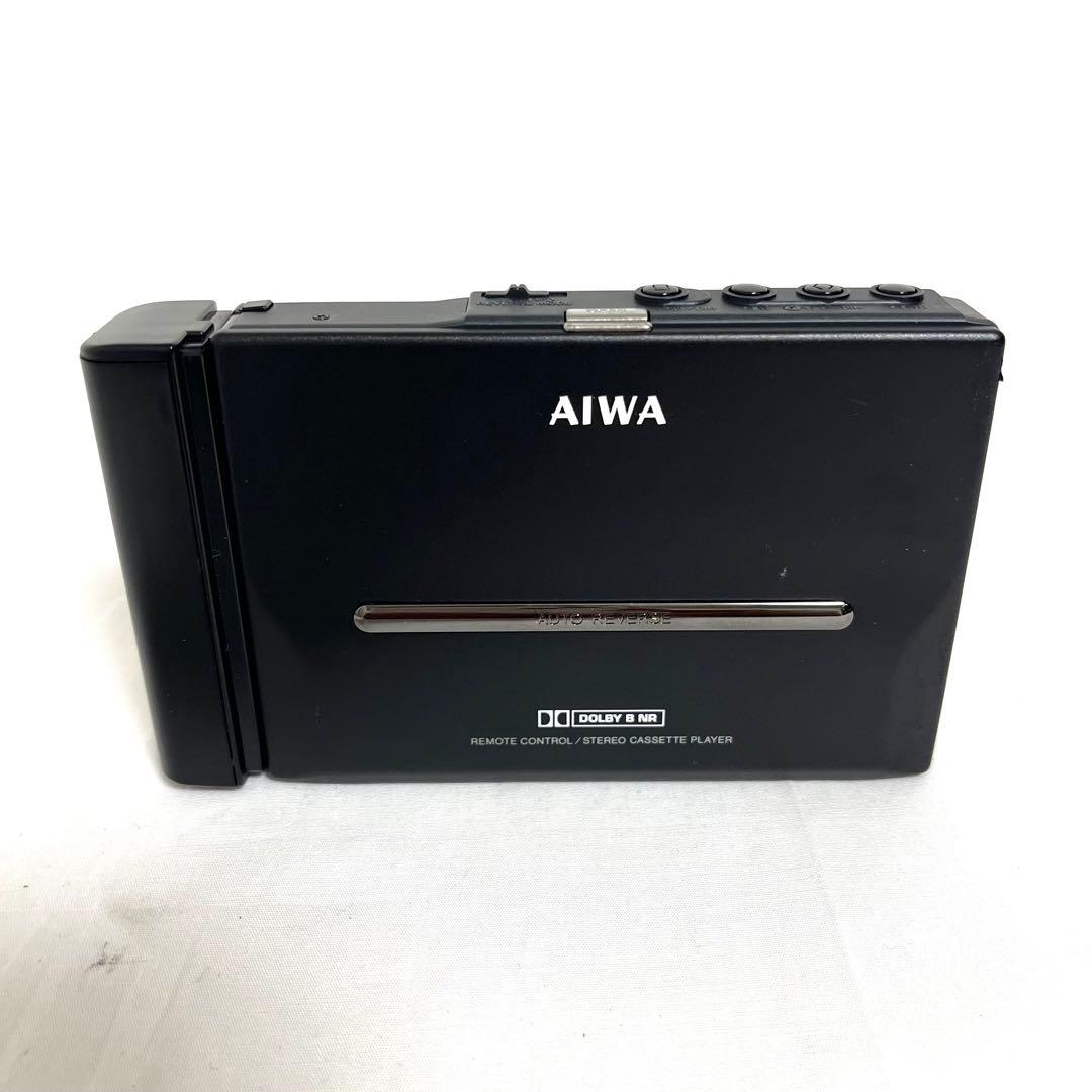 【送料込み】AIWA アイワ ポータブル カセットプレーヤー HS-PL55